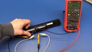 How to Test a Laptop Battery  EcProjects [upl. by Arivle]