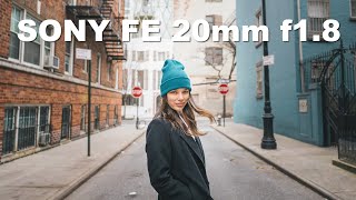 Sony FE 20mm f18 G Lens  Shoot off with Oveck amp Davekrugman [upl. by Aldora]