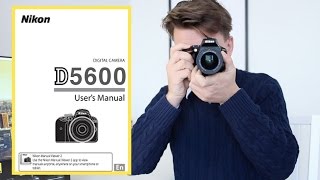 Nikon D5600 amp D5500 Tutorial Guide Buttons Dials amp Settings [upl. by Kern]