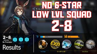 【明日方舟Arknights】28  Low LvlRarity Squad  Arknights Strategy [upl. by Snej]