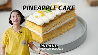 NUNGGU FINAL MASTERCHEF INDONESIA SEASON 8  RESEP SPONGE CAKE COCONUT LEMON BY PUTRI MCI 8 [upl. by Nil492]