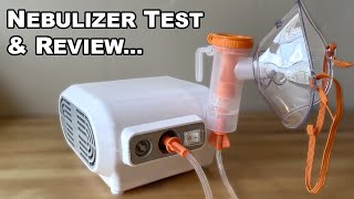 Nebulizer Review amp Unboxing Testing [upl. by Eynaffit]