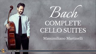 Bach  Complete Cello Suites Massimiliano Martinelli [upl. by Atihcnoc]