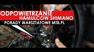 Porady MTBpl Jak odpowietrzyć hamulce Shimano [upl. by Basir800]