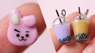 8 Polymer Clay  Resin Miniature DIY Crafts  Tutorial Compilation [upl. by Eidnas]