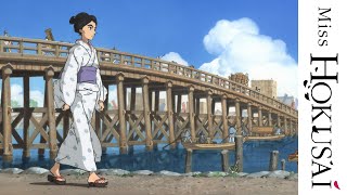 Miss Hokusai  Trailer English subtitled [upl. by Nylirrehs]