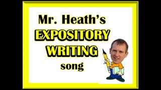 EXPOSITORY WRITING SONG How to write a 5 paragraph essay by Heath [upl. by Abdella]