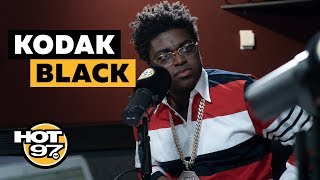 Things Get Awkward amp Kodak Black Walks Out Of The Interview [upl. by Scott]