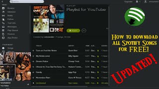 2021 How to download ALL Spotify tracks at once directly to MP3 [upl. by Cressi]