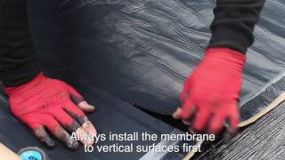 How to Apply Premcrete SelfAdhesive Waterproofing Membranes [upl. by Alidis202]