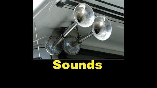 Air Horn Sound Effects All Sounds [upl. by Tteraj]