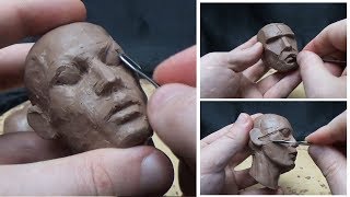 Sculpting Timelapse  HEAD MODELING tutorial [upl. by Ong]