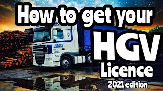 How To Get You HGV Licence How Much Does It Cost [upl. by Anyrak]