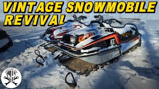 Will this ABANDONED Snowmobile RUN amp RIDE Again  How to Make an Old Sled Reliable [upl. by Areik453]