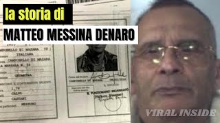 La storia di Matteo Messina denaro  DAL POTERE ALLA LATITANZA [upl. by Ahsenroc26]