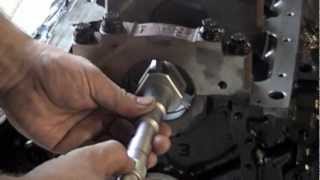 Part 7 Measure Order amp Install Main Bearings For The Big Block Chevy [upl. by Annyahs901]