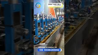 shorts High frequency erw pipe making machine  Kingtech Tube Mill [upl. by Mercola]