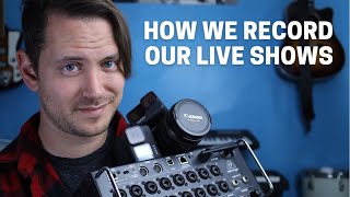 How We Use The Behringer XR18 To Record Our Live Shows [upl. by Enerehs]