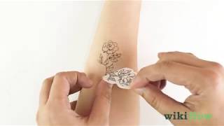 How to Make a Temporary Tattoo [upl. by Rehtaeh]