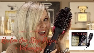 Revlon Pro Collection Salon One Step Dryer amp Volumizer  DEMO  REVIEW [upl. by Faucher]