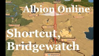 Albion Online  Caerleon to Bridgewatch fast almost safely [upl. by Khanna376]