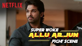 Allu Arjun Teaches A Lesson  Ala Vaikunthapurramloo  Netflix India [upl. by Krisha354]