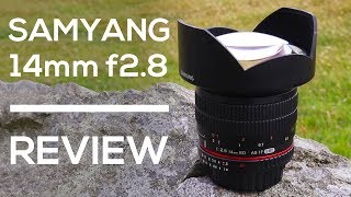 Samyang 14mm f28 Review  A Great Astrophotography Lens 2018 [upl. by Vasta]