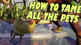 HOW TO TAME ALL THE PETS IN GROUNDED  HOW TO TAME AN APHID IN GROUNDED NEW UPDATE SHROOM AND DOOM [upl. by Lotus]