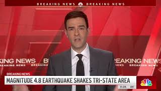 Is magnitude 48 earthquake strong NYC physics professor explains  NBC New York [upl. by Sirhc]