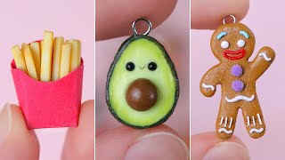 8 Polymer Clay Miniature DIY Crafts  Tutorial Compilation [upl. by Ahsaenat857]