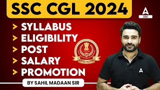 SSC CGL 2024  SSC CGL Syllabus Post Salary Eligibility Promotion  Full Details [upl. by Sirrah200]