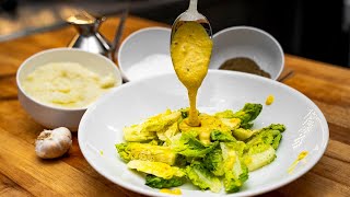 How to Make REAL Caesar Salad Dressing from SCRATCH [upl. by Yztim900]