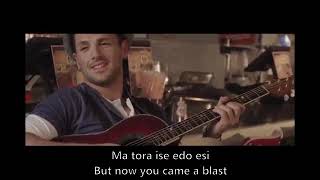 An eisai ena asteri with lyrics and english translation  Nikos Vertis [upl. by Yornek]