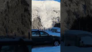 Controlled avalanches in Juneau Alaska [upl. by Nitnilc221]