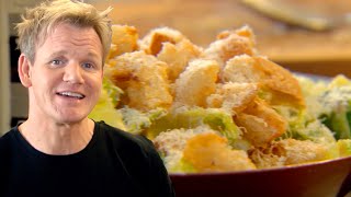 Gordon Ramsays Ultimate Caesar Salad [upl. by Aneret]