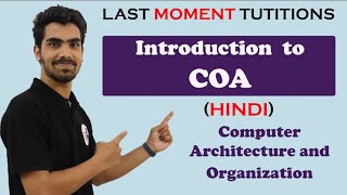 COA Introduction in Hindi  Computer Organization and Architecture Lectures 1 [upl. by Beulah]