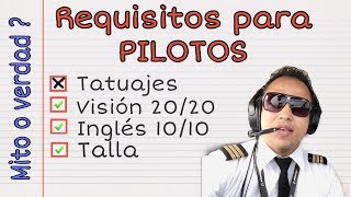 REQUISITOS🔴 para estudiar la carrera de PILOTO COMERCIALPRIVADO [upl. by Erek]