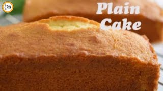 Plain Cake Recipe By Tasty Food [upl. by Pomona]