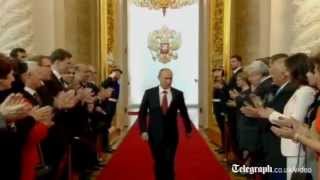 Vladimir Putin sworn in as Russian President at Kremlin ceremony [upl. by Oinimreh]