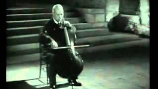 Pau Casals Bach Cello Solo Nr1 BWV 1007 81954 [upl. by Lyndon937]