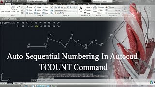 How to Create Auto Numbering in AutoCAD [upl. by Bledsoe]