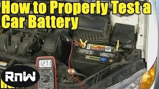 How to Test a Car Battery  Plus Tips on How to Prevent a Battery From Going Bad [upl. by Cochrane]