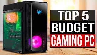 TOP 5 Best Budget Gaming PC 2024 [upl. by Paolo441]