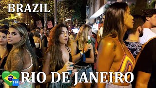 🇧🇷 LEBLON DISTRICT NIGHTLIFE RIO DE JANEIRO BRAZIL 2021 FULL TOUR [upl. by Dyana]