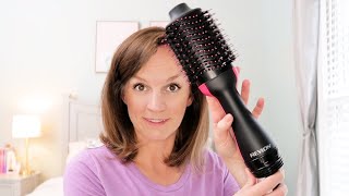 REVLON ONE STEP HAIR DRYER amp STYLER • Review amp Tutorial [upl. by Aelam]