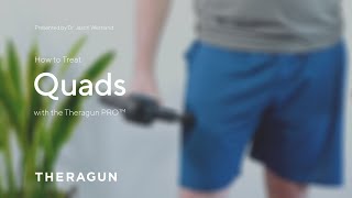 How To Treat Quads with your Theragun [upl. by Abehs]