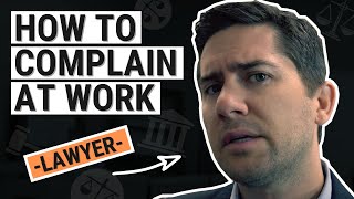 How to Complain at Work Properly [upl. by Og]