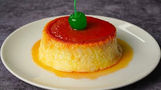 1 Egg Caramel Pudding  Easy Caramel Flan Recipe Without Oven  Yummy [upl. by Naitsyrk]