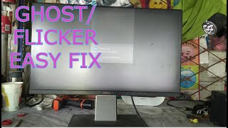 Dell U2414H computer monitor ghostflicker problem [upl. by Carr]