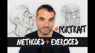 DESSINER UN VISAGE SIMPLEMENT  MÉTHODES ET EXERCICES [upl. by Buehler]